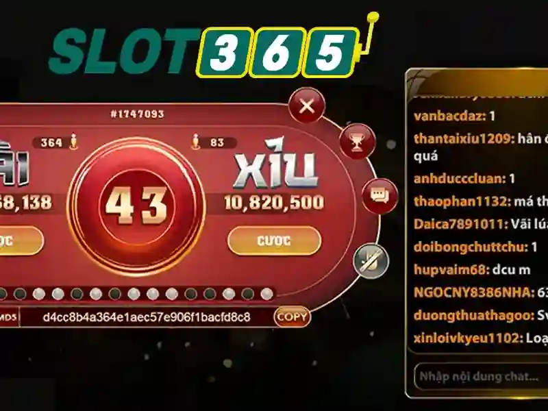 trải nghiệm slot 365