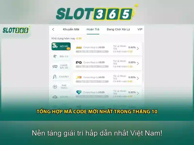 Nổ Hũ Slot365
